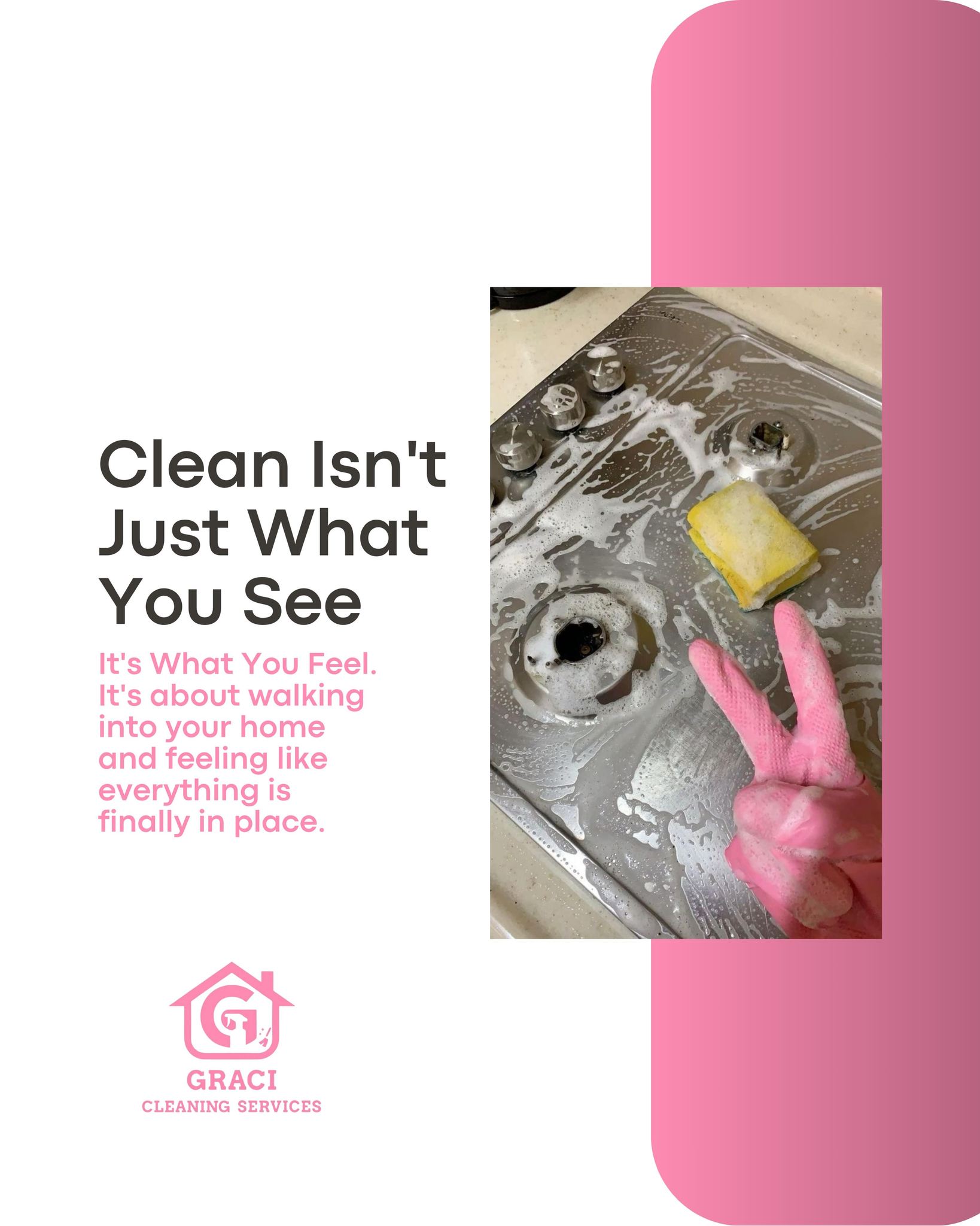 Clean isn't just what you see - professional cleaning service